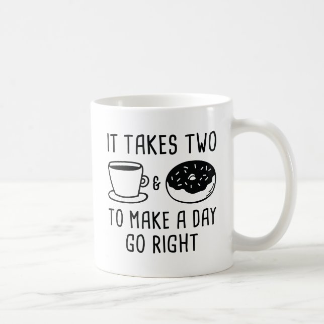 Caneca De Café Leva dois (Direita)