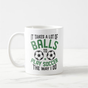 Caneca De Café Leva Muitas Bolas