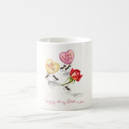 Caneca De Café Levando todo o meu Amor para você