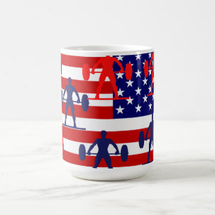 CANECA DE CAFÉ LEVANTAMENTO DE PESO