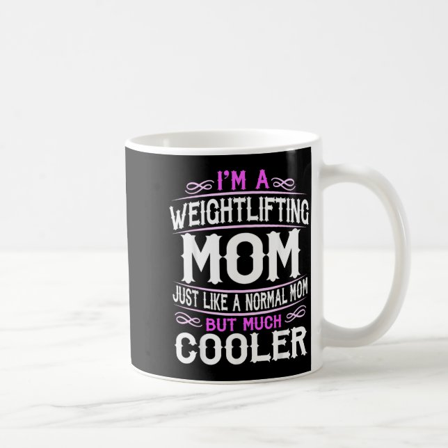 Caneca De Café Levantamento de Peso Feminino Mãe Fofo Presente de (Direita)