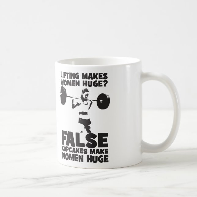 Caneca De Café Levantamento Faz As Mulheres Imensas? FALSE. Cupak (Direita)