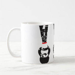 Caneca De Café Levante Forte - Kettlebell