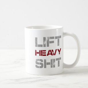 Caneca De Café Levante o Giro Engraçado e Engraçado, Tee Powerinc