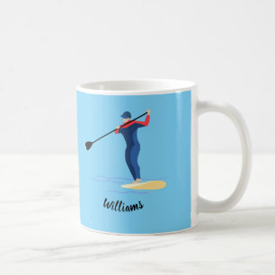 Caneca De Café Levante o Paddleboarding