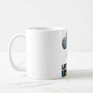 Caneca De Café Levante-se como uma garota se você puder pegar um