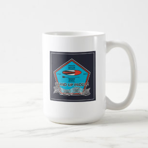 Caneca De Café Levante-se o poster da pá
