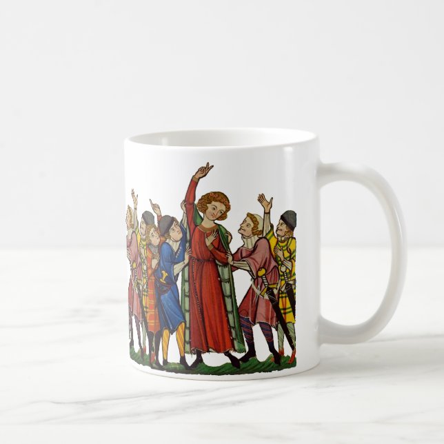 Caneca De Café Levante suas mãos (Direita)