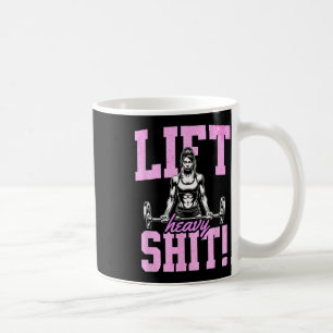 Caneca De Café Levante Um Engraçado Engraçado De Gym Workout Tee 
