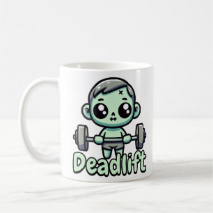 Caneca De Café Levante! Zombie Pun Cute Deadinclusive
