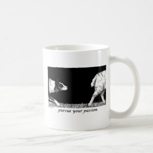 Caneca De Café Leve a cabo sua paixão border collie