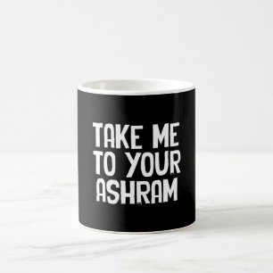 Caneca De Café Leve-Me Ao Seu Ashram