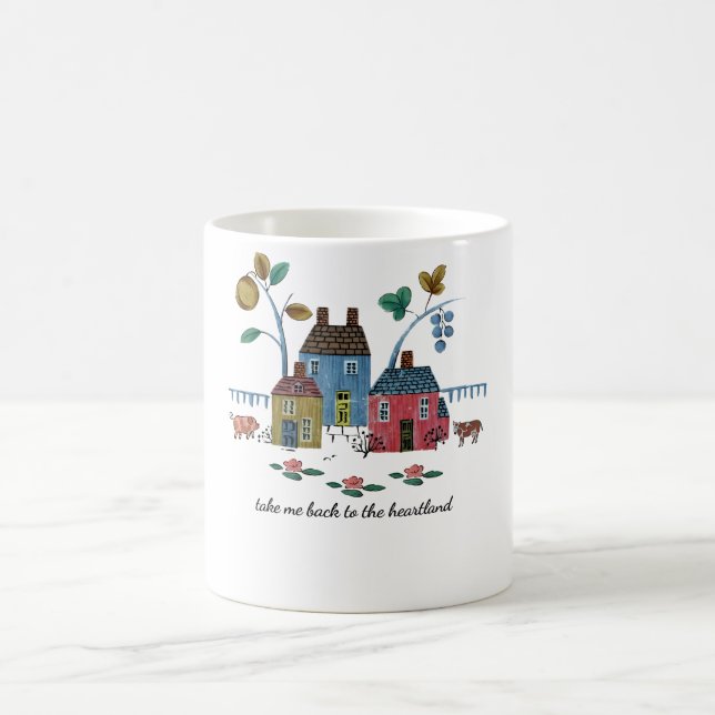 Caneca De Café Leve-me de Volta ao Heartland (Centro)