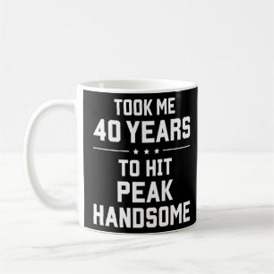 Caneca De Café Levei 40 anos para chegar ao pico bonito