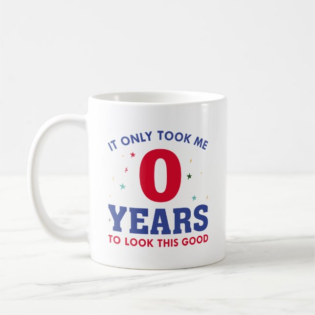 Caneca De Café Levei Anos A Parecer Bem (Esquerda)