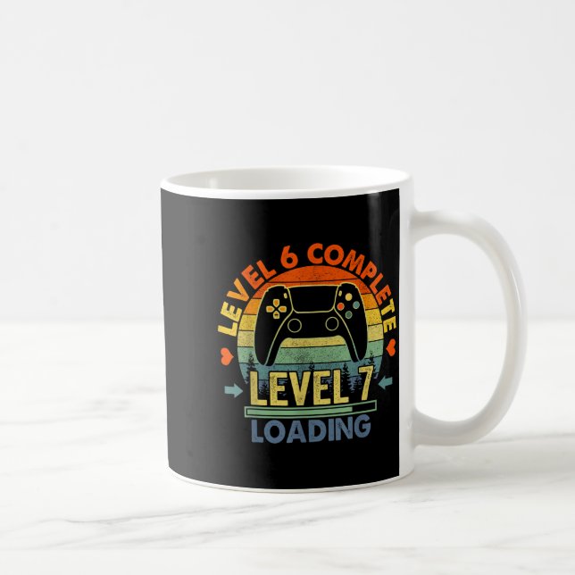 Caneca De Café Level 6 Complete 6 Anniversary Gift 6th Wedding An (Direita)