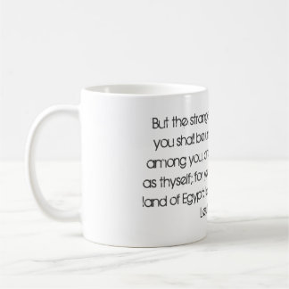 Caneca De Café Levítico 19:34