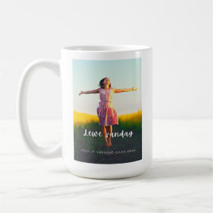 Caneca De Café Lewe Vandag Asof Jy Vanaand Gaan Braai