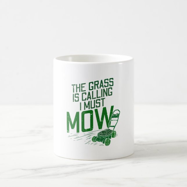 Caneca De Café Lewn Mower (Centro)