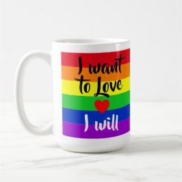 Caneca De Café #LGBT #love #orgulde #gay #liberdade #parada