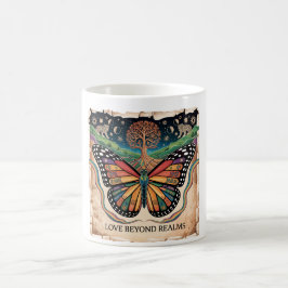 Caneca De Café LGBTQ Mayan Butterfly Mug | Rainbow Pride
