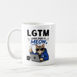 Caneca De Café LGTM Parece Bom Para Mim