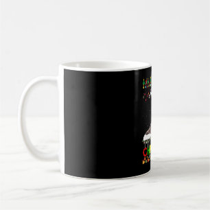 Caneca De Café Lhasa Apso Árvore de Natal Light Pajama Xmas Dog