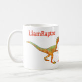 Caneca De Café XX- dinossauro de T-Rex que come desenhos animados