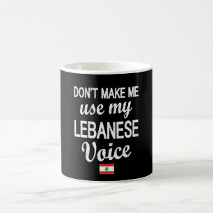 Caneca De Café Libanês Raízes Líbano Bandeira Patrimônio Liba