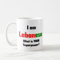 caneca de café libanesa