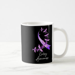 Caneca De Café Libélula de Conscientização da Epilepsia Novembro