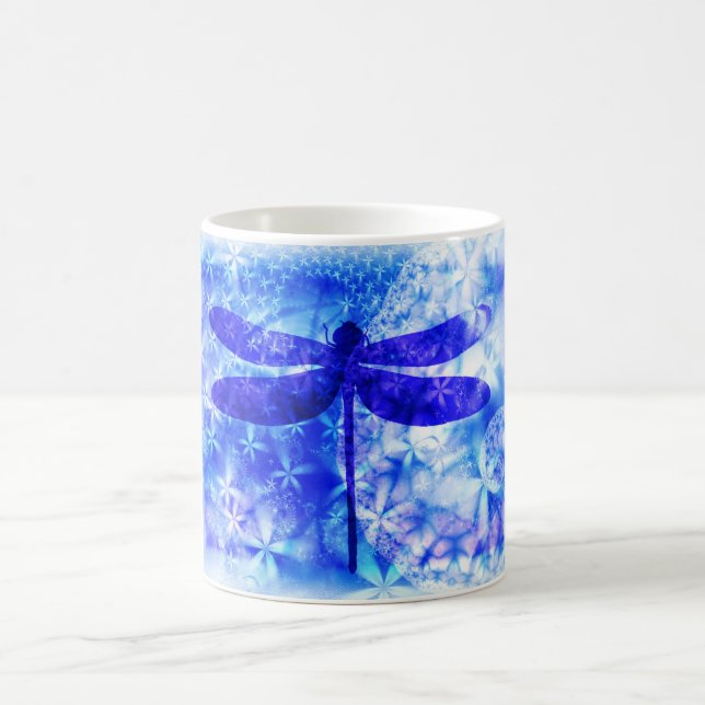 Caneca De Café Libélula do inverno (Centro)