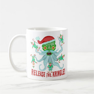 Caneca De Café Liberação engraçada do Natal o Kringle Papai No