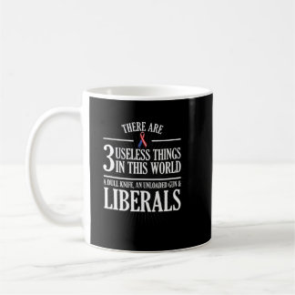 Caneca De Café Liberais Anti-Liberais Inúteis, Lágrimas Liberais.