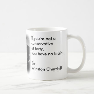 Caneca De Café Liberal/conservador