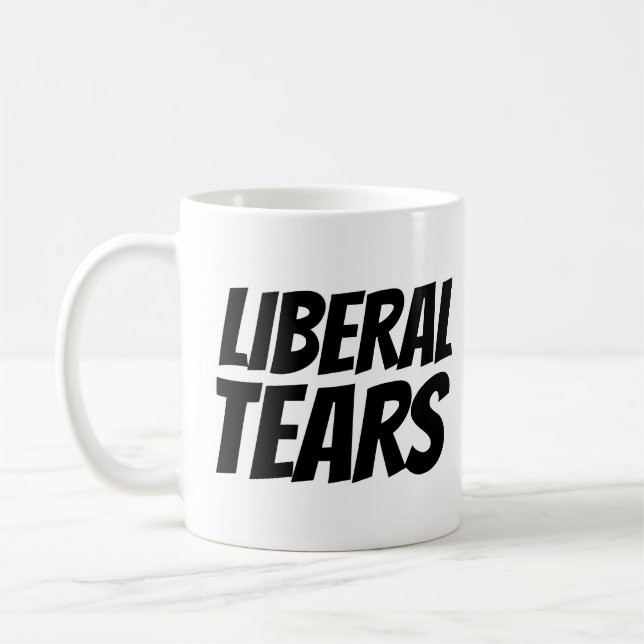 CANECA DE CAFÉ LIBERAL TEARS FUNNY CAFFEE MUG (Esquerda)
