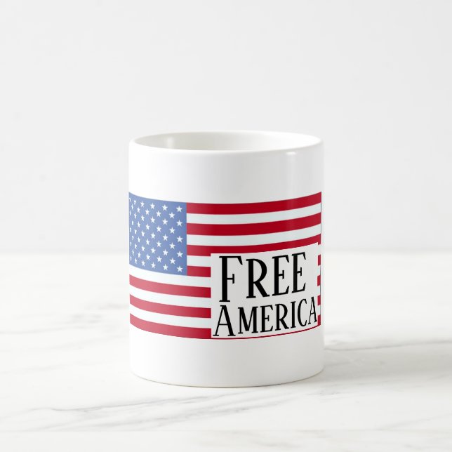 Caneca de Café Liberdade América (Centro)