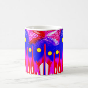 Caneca De Café Liberdade da arte dos seis sóis
