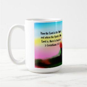 Caneca De Café liberdade de Jesus 