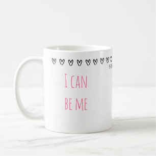Caneca De Café Liberdade de quebra me escolhendo rosa