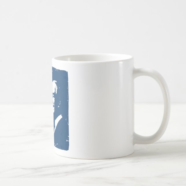 Caneca De Café Liberdade de Ron Paul para América (Direita)