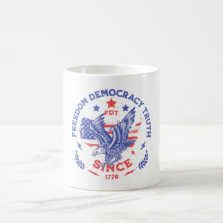 Caneca De Café Liberdade Democracia Verdade - FDT