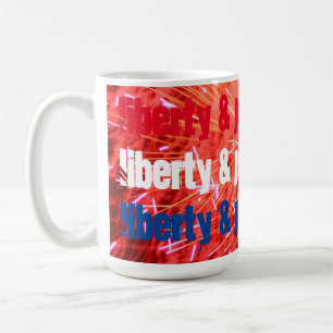 Caneca De Café "Liberdade e Justiça para todos" - Mug