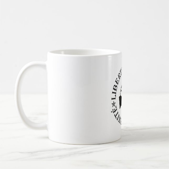 Caneca De Café Liberdade, igualdade, fraternidade (Esquerda)