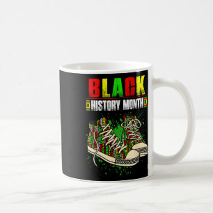Caneca De Café Liberdade Melanina Preto Orgulhoso África Sapatos