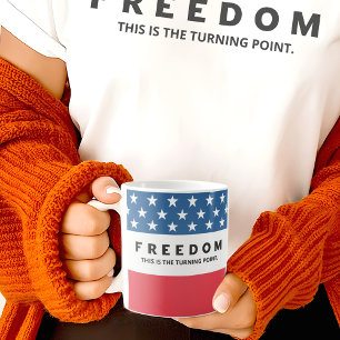 Caneca De Café Liberdade Um Patriota Verdadeiro