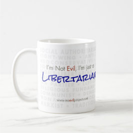 Caneca De Café Libertário - Não sou Mau Mug