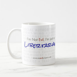 Caneca De Café Libertário - Não sou Mau Mug