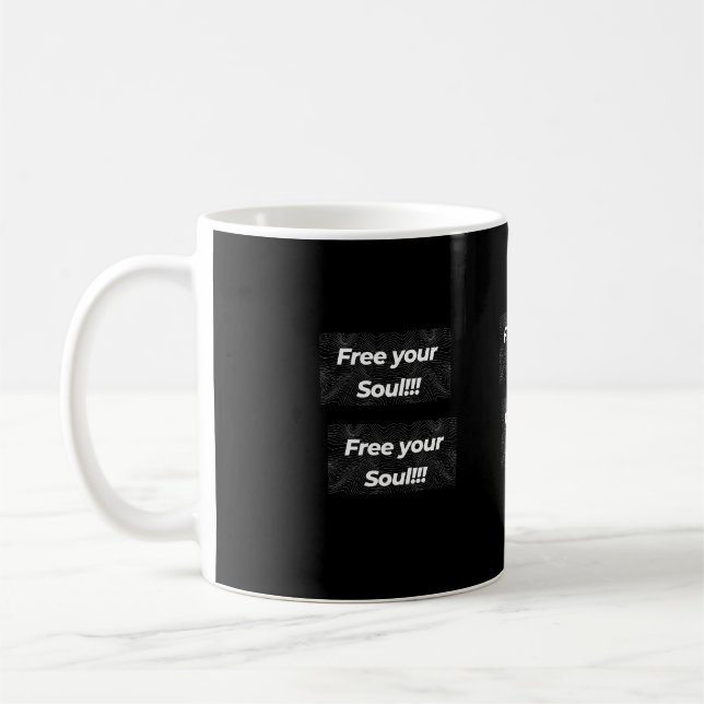 Caneca De Café Liberte Sua Alma Mug (Esquerda)