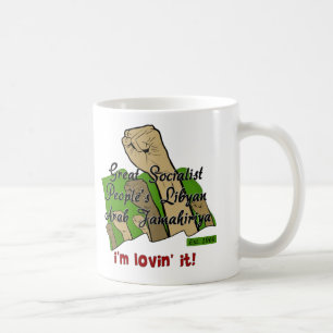 Caneca De Café Líbia Livre